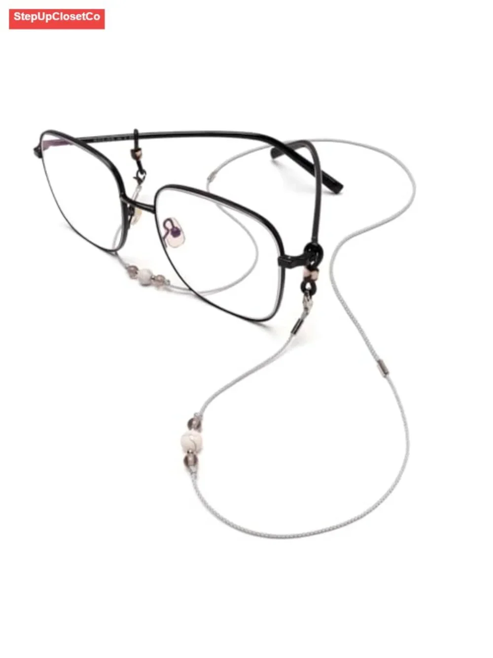 Ultra-Light 4.0g Eyeglass Chain Minimal Glasses Lanyard Reuleaux Triangle Loop